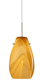 Besa Pera 9 LED Pendant Honey Satin Nickel 1x9W LED (127|1JT-4126HN-LED-SN)