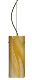 Besa Stilo 10 LED Cable Pendant Honey Bronze 1x9W LED (127|1KX-4123HN-LED-BR)