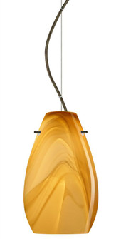 Besa Pera 9 LED Pendant Honey Bronze 1x9W LED (127|1KX-4126HN-LED-BR)