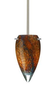 Besa Juli LED Pendant Ceylon Satin Nickel 1x9W LED (127|1TT-4125CE-LED-SN)