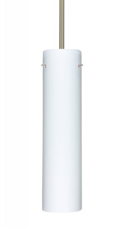 Besa Stilo 16 LED Pendant Opal Matte Satin Nickel 1x9W LED (127|1TT-722407-LED-SN)