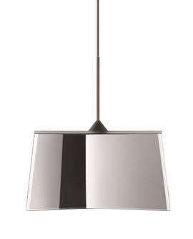 Besa Groove Pendant Mirror-Frost Bronze 1x50W Halogen (127|1XT-6773MR-BR)