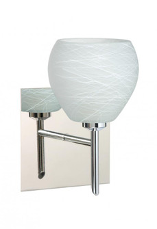 Besa Wall With SQ Canopy Tay Tay Chrome Cocoon 1x40W G9 (127|1SW-560560-CR-SQ)