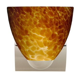 Besa Wall Sasha Chrome Amber Cloud 1x75W Medium Base (127|1WZ-757218-CR)