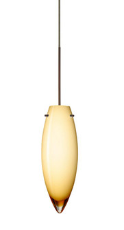 Besa Pendant Juliette Bronze Vanilla Glossy 1x35W Halogen (127|1XT-4096VG-BR)