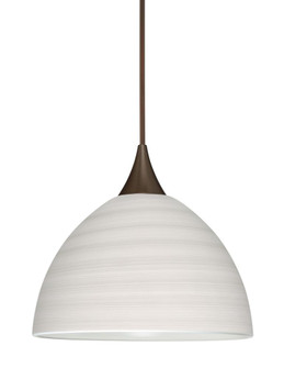 Besa Pendant Brella Bronze Chalk 1x50W MAX GY6.35 Base (127|1XT-4679KR-BR)