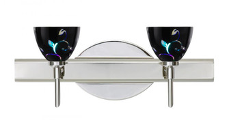 Besa Divi Wall 2SW Black Dicro Vine Chrome 2x40W G9 (127|2SW-1858VB-CR)