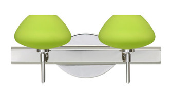 Besa Wall Peri Chrome Chartreuese 2x40W G9 (127|2SW-541035-CR)