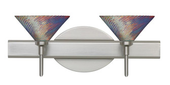 Besa Wall Swirl Satin Nickel Dicro Swirl 2x40W G9 (127|2SW-550493-SN)