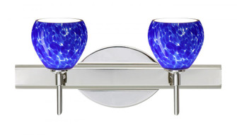 Besa Wall Tay Tay Chrome Blue Cloud 2x40W G9 (127|2SW-560586-CR)