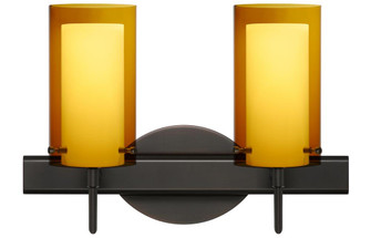 Besa Pahu 4 Wall 2SW Transparent Armagnac/Opal Bronze 2x40W G9 (127|2SW-G44007-BR)