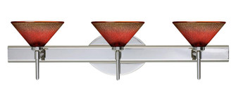 Besa Wall Kona Chrome Sunset 3x40W G9 (127|3SW-117681-CR)