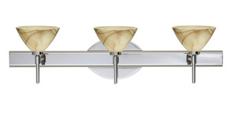 Besa Wall Domi Chrome Mocha 3x40W G9 (127|3SW-174383-CR)