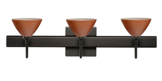 Besa Wall With SQ Canopy Domi Bronze Cherry 3x40W G9 (127|3SW-1743CH-BR-SQ)