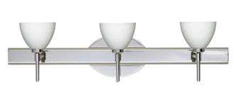 Besa Divi Wall 3SW Opal Matte Chrome 3x40W G9 (127|3SW-185807-CR)