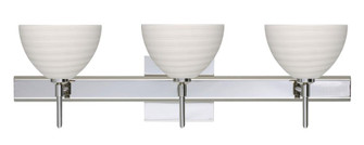 Besa Wall With SQ Canopy Brella Chrome Chalk 3x40W G9 (127|3SW-4679KR-CR-SQ)