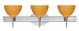 Besa Wall Brella Chrome Oak 3x40W G9 (127|3SW-4679OK-CR)