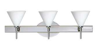 Besa Wall Kani Chrome Opal Matte 3x40W G9 (127|3SW-512107-CR)