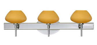 Besa Wall Peri Chrome Amber Matte 3x40W G9 (127|3SW-541080-CR)