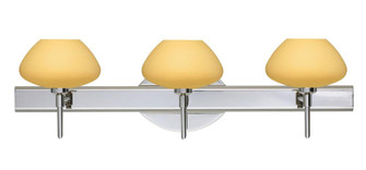Besa Wall Peri Chrome Vanilla Matte 3x40W G9 (127|3SW-5410VM-CR)