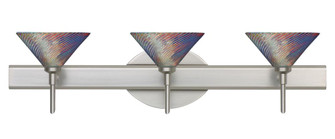 Besa Wall Swirl Satin Nickel Dicro Swirl 3x40W G9 (127|3SW-550493-SN)