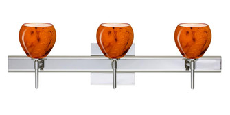 Besa Wall With SQ Canopy Tay Tay Chrome Habanero 3x40W G9 (127|3SW-5605HB-CR-SQ)