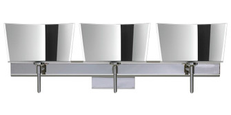 Besa Groove Wall With SQ Canopy 3SW Mirror-Frost Chrome 3x40W G9 (127|3SW-6773MR-CR-SQ)