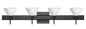 Besa Wall With SQ Canopy Domi Bronze White 4x40W G9 (127|4SW-174307-BR-SQ)