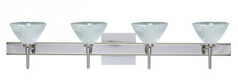 Besa Wall With SQ Canopy Domi Chrome Marble 4x40W G9 (127|4SW-174352-CR-SQ)