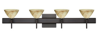 Besa Wall With SQ Canopy Domi Bronze Mocha 4x40W G9 (127|4SW-174383-BR-SQ)