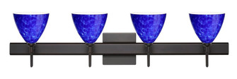 Besa Wall With SQ Canopy Mia Bronze Blue Cloud 4x40W G9 (127|4SW-177986-BR-SQ)