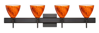 Besa Wall With SQ Canopy Mia Bronze Habanero 4x40W G9 (127|4SW-1779HB-BR-SQ)