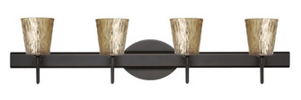 Besa Wall Nico 4 Bronze Stone Gold Foil 4x40W G9 (127|4SW-5125GF-BR)