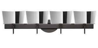 Besa Groove Wall 4SW Mirror-Frost Bronze 4x40W G9 (127|4SW-6773MR-BR)