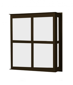 Besa Outdoor Bree 11 Bronze White Acrylic 1x60W B10 (127|BREE11-WA-BR)