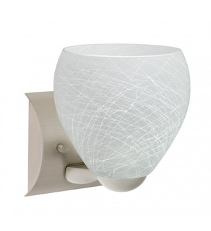 Besa Wall Bolla Satin Nickel Cocoon 1x9W LED (127|1WZ-412260-LED-SN)