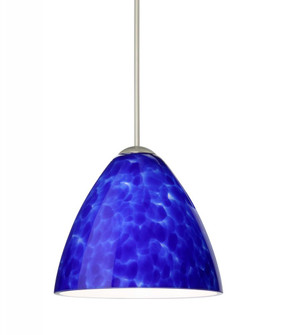 Besa Pendant Mia Satin Nickel Blue Cloud 1x5W LED (127|1XC-177986-LED-SN)