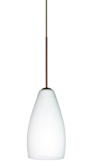 Besa Pendant Karli Bronze Opal Matte 1x5W LED (127|1XC-719807-LED-BR)