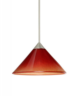 Besa Pendant Kona Satin Nickel Sunset 1x5W LED (127|1XT-117681-LED-SN)