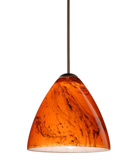 Besa Pendant Mia Bronze Habanero 1x5W LED (127|1XT-1779HB-LED-BR)
