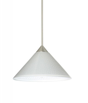 Besa Pendant Kona Satin Nickel White Starpoint 1x5W LED (127|1XT-282453-LED-SN)