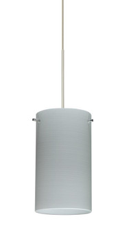 Besa Stilo 7 Pendant Chalk Satin Nickel 1x5W LED (127|1XT-4404KR-LED-SN)