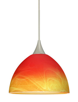 Besa Pendant Brella Satin Nickel Solare 1x5W LED (127|1XT-4679SL-LED-SN)