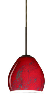 Besa Bolla Pendant Bronze Magma 1x40W G9 (127|1BC-4122MA-HAL-BR)