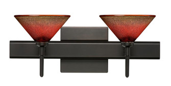 Besa Wall With SQ Canopy Kona Bronze Sunset 2x40W G9 (127|2SW-117681-BR-SQ)