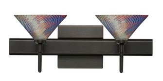 Besa Wall With SQ Canopy Swirl Bronze Dicro Swirl 2x40W G9 (127|2SW-550493-BR-SQ)