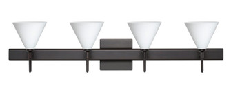 Besa Wall With Sq Canopy Kani Bronze Opal Matte 4x40W G9 (127|4SW-512107-BR-SQ)