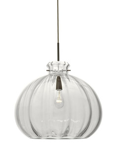 Besa Pendant Pinta 12 Clear Satin Nickel 1x100W Medium Base (127|1JC-464588-SN)