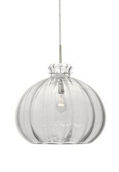 Besa Pendant Pinta 12 Clear Satin Nickel 1x100W Medium Base (127|1JT-464588-SN)