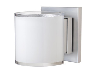 Besa Wall Pogo Satin Nickel White/Inner Silver 1x60W G9 (127|1WS-7180SF-SN)